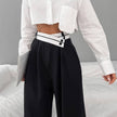 Cropped White Shirt