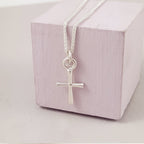 Cross Silver Charm