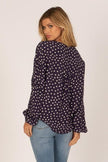 Amuse society Aria L/S woven top
