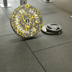 43mm Acoustic Gym Flooring Tiles – Decibel Collection