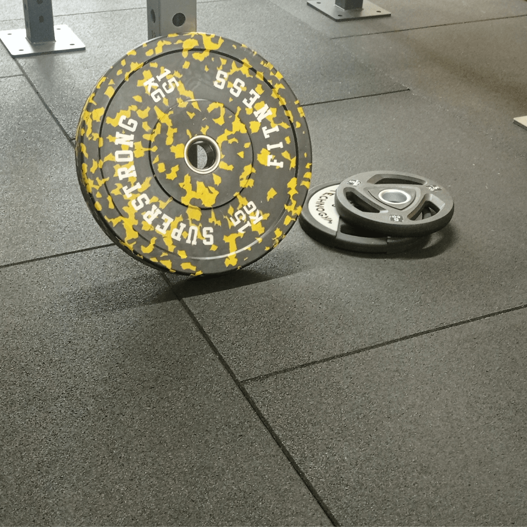 43mm Acoustic Gym Flooring Tiles – Decibel Collection