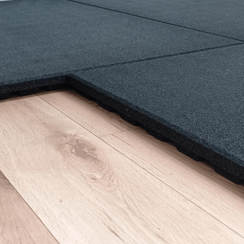 43mm Acoustic Gym Flooring Tiles – Decibel Collection