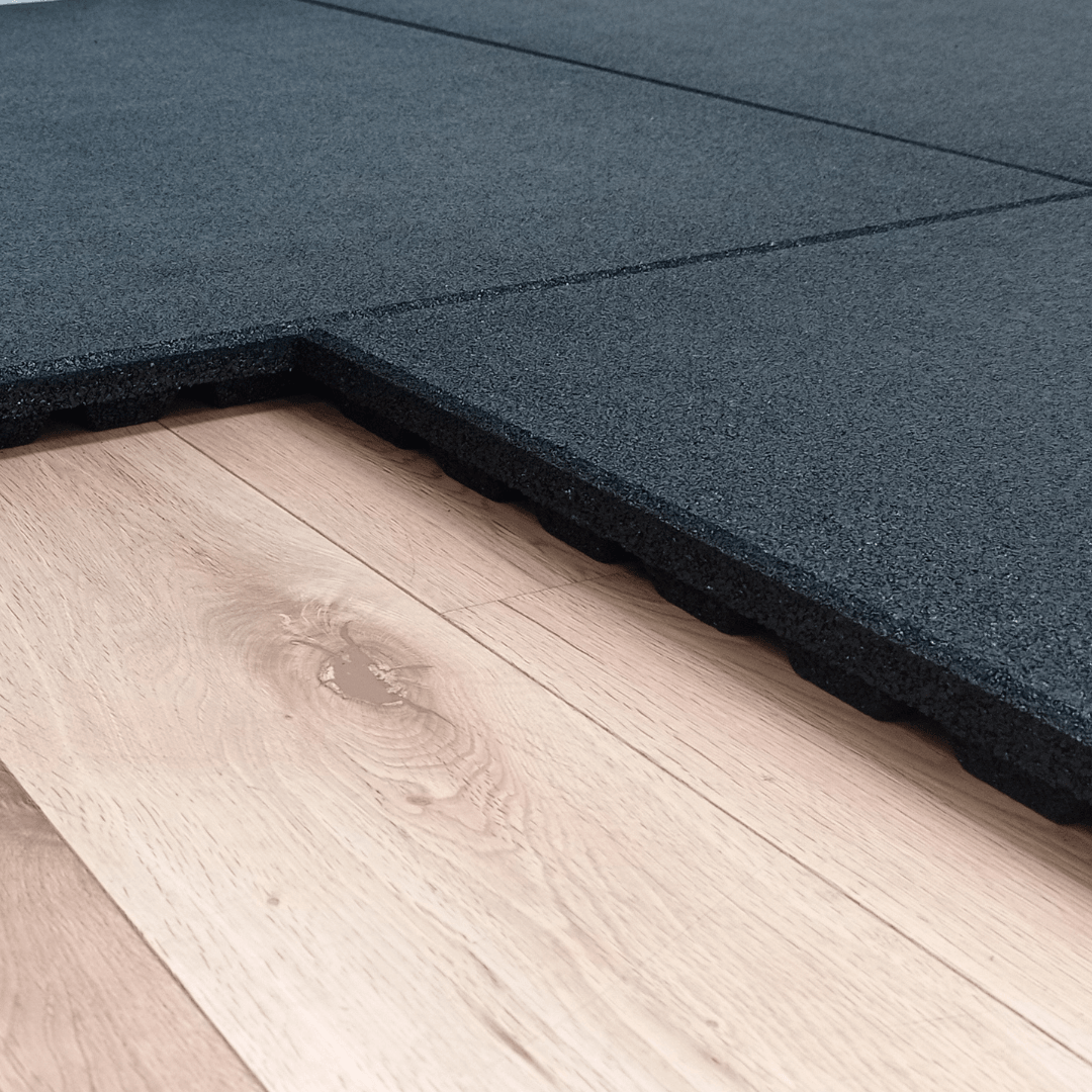 43mm Acoustic Gym Flooring Tiles – Decibel Collection