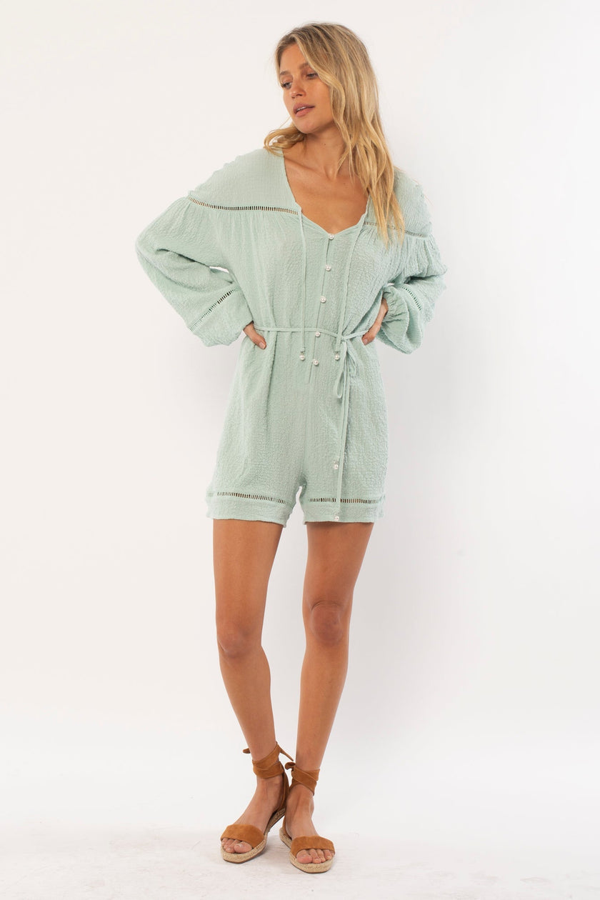 Amuse society Kimmy woven romper