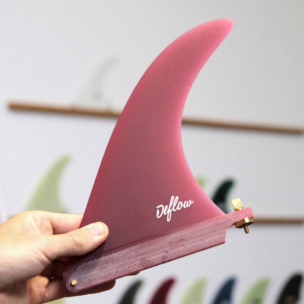 Deflow Cream Longboard Surfboard Fin