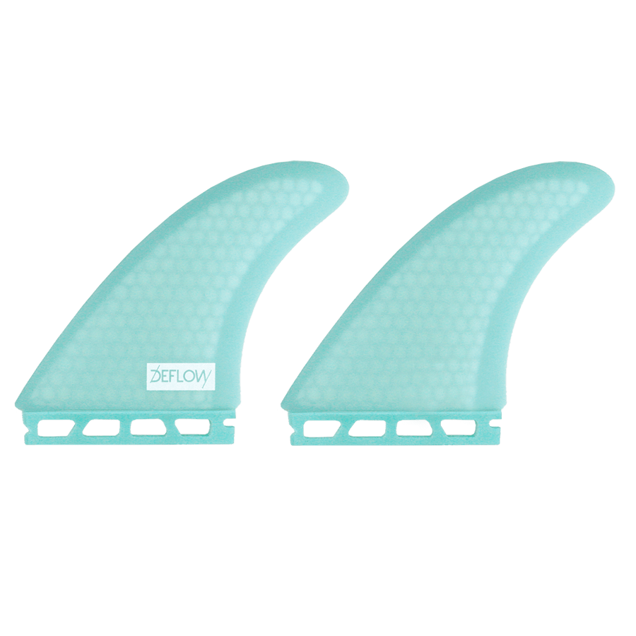 Deflow Duette twin fins