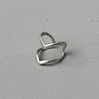 Double Arrow Silver Ring