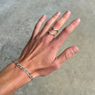 Double Arrow Silver Ring
