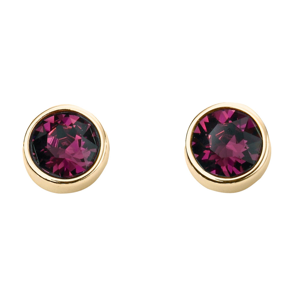 Beginnings Crystal Birthstone Earrings