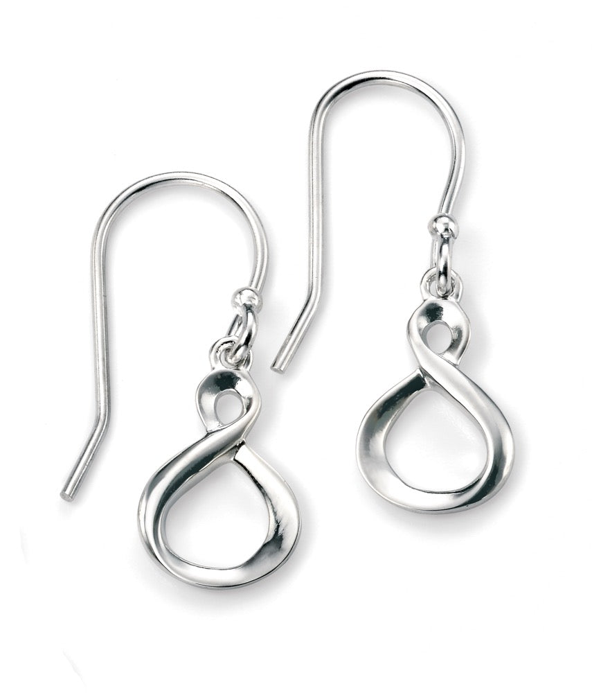 Beginnings Infinity Loop Drop Earrings