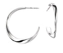 Beginnings Twisted Solid Hoop Earrings