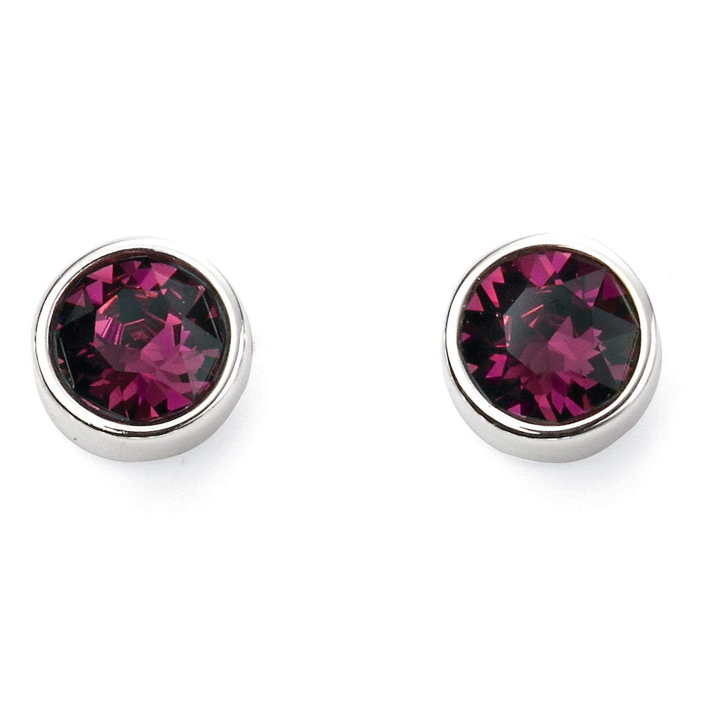 Beginnings Crystal Birthstone Earrings