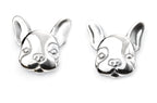 Beginnings French Bulldog Stud Earrings