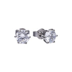 Diamonfire Six Claw Carat Stud Earrings