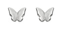 Beginnings Silver Butterfly Stud Earrings