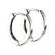 Beginnings Mini Flat Profile Hoop Earrings