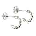 Beginnings 3/4 Ball Hoop Earrings