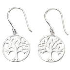 Beginnings Tree of Life Drop Earrings