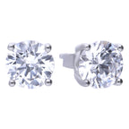 Diamonfire Four Claw Carat Stud Earrings