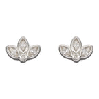 Beginnings Lotus Flower Stud Earrings