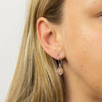 Beginnings Diamond Cut Disc Drop Earrings