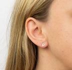 Beginnings Initial Stud Earrings