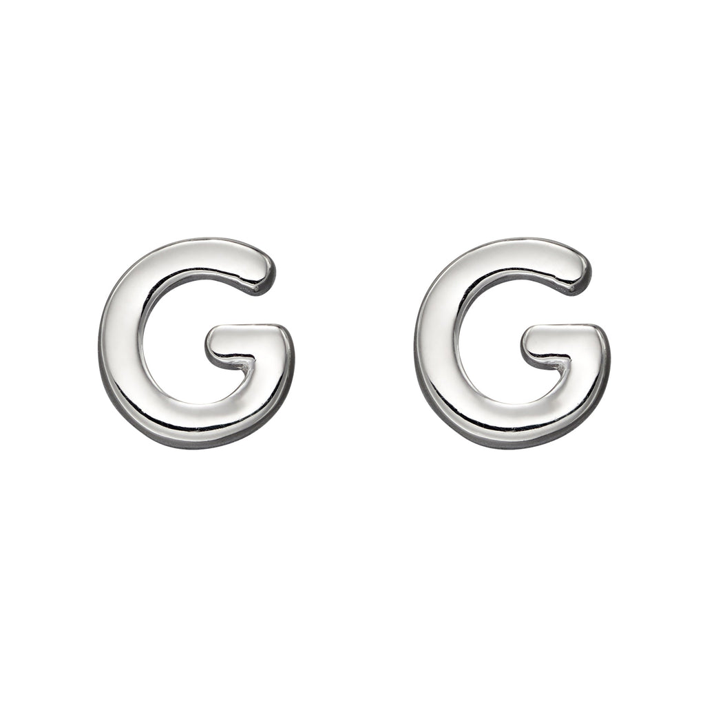 Beginnings Initial Stud Earrings