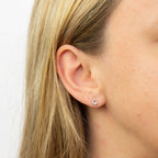 Beginnings Initial Stud Earrings