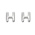 Beginnings Initial Stud Earrings