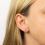 Beginnings Initial Stud Earrings