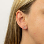 Beginnings Initial Stud Earrings