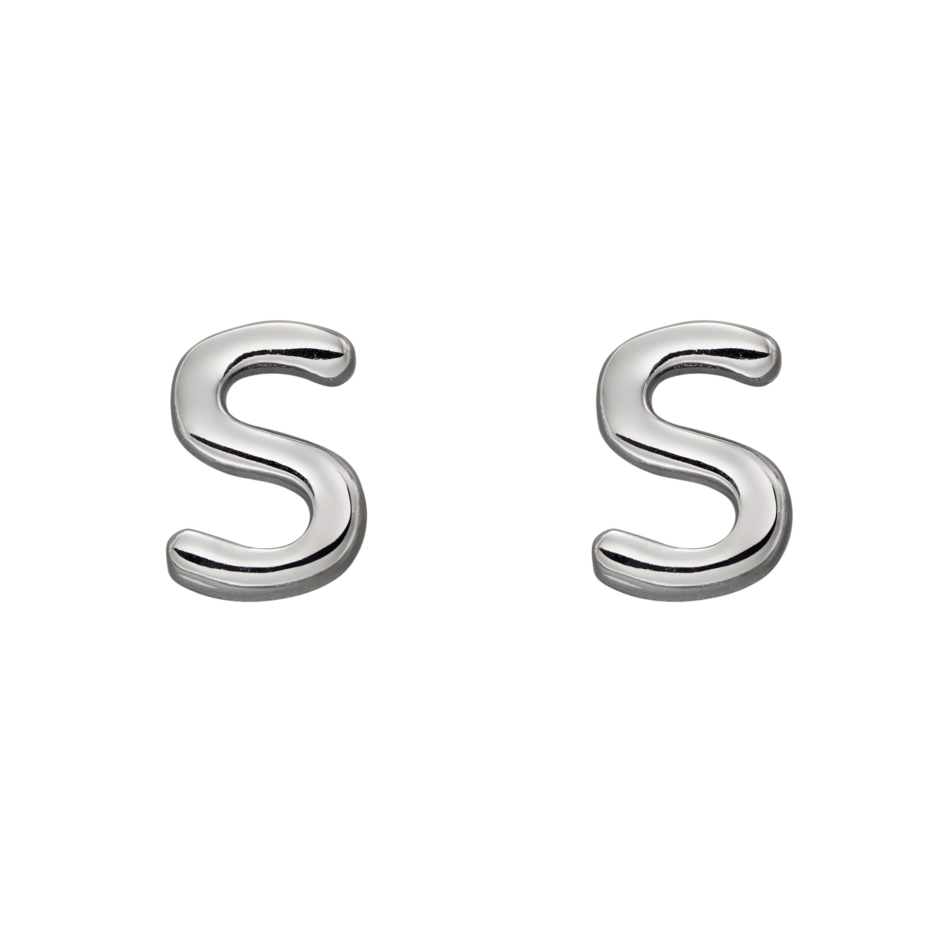 Beginnings Initial Stud Earrings