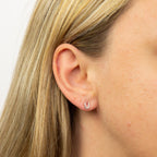 Beginnings Initial Stud Earrings