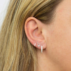 Beginnings Initial Stud Earrings