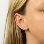 Beginnings Initial Stud Earrings