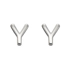 Beginnings Initial Stud Earrings