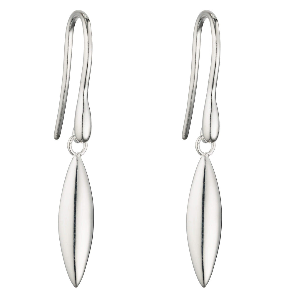 Beginnings Navette Shaped Drop Earrings