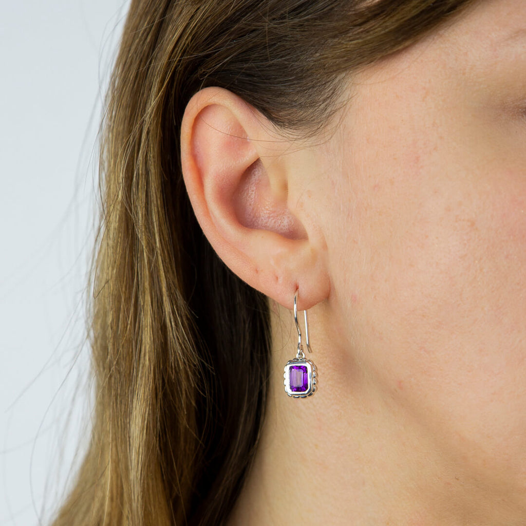 Beginnings Curve Surround Drop Earrings