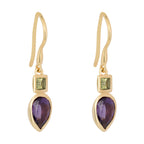 Beginnings Iris Petal Drop Earrings