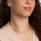 Diamonfire Three Claw Snake Chain Necklace