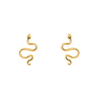 Beginnings Snake Stud Earrings