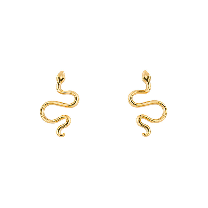 Beginnings Snake Stud Earrings