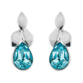 Beginnings Petal Drop Stud Earrings with Crystal