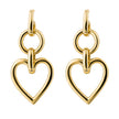 Beginnings Open Heart Drop Earrings