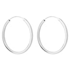 Beginnings Square Cut Hoop Earrings