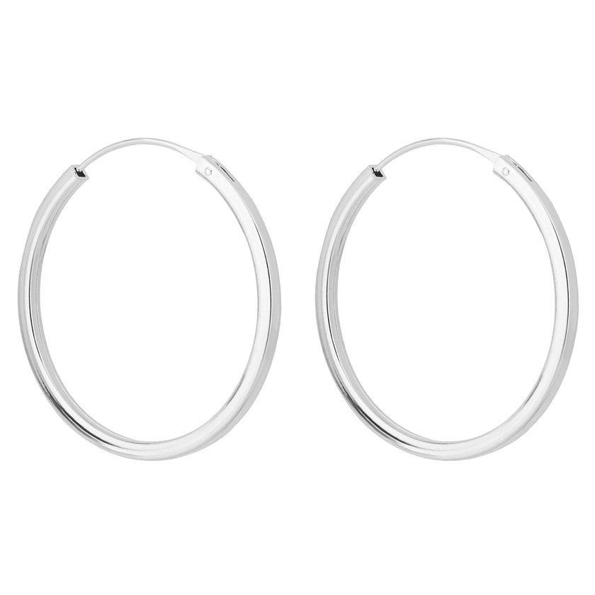 Beginnings Square Cut Hoop Earrings
