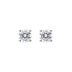 Diamonfire Four Claw Carat Stud Earrings