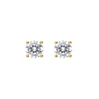 Diamonfire Four Claw Carat Stud Earrings