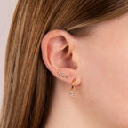 Diamonfire Assembled Hoop Earrings with Drop