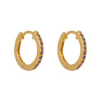Beginnings Thin Hoop Earrings